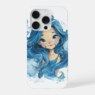 Blue Mermaid  iPhone 15 Pro Case