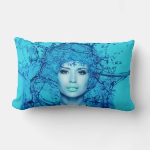 Blue Mermaid Lumbar Cushion