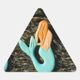 blue mermaid sticker