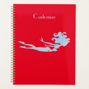 Blue Mermaid Swimmer Thunder_Cove Planner