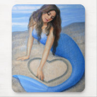 Blue Mermaid's Heart