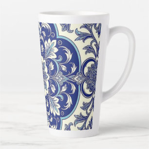 Blue Merry Christmas Coffee Mug