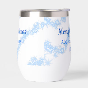 Blue merry christmas sparkle glitter lines add nam