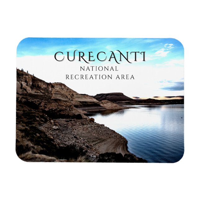 Blue Mesa Reservoir, Curecanti NRA, Colorado Magnet (Horizontal)