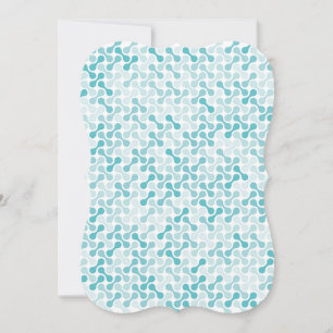 Blue metaball pattern