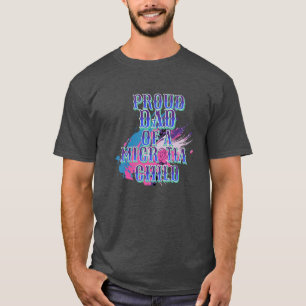 Blue Microtia Mum and Day  T-Shirt