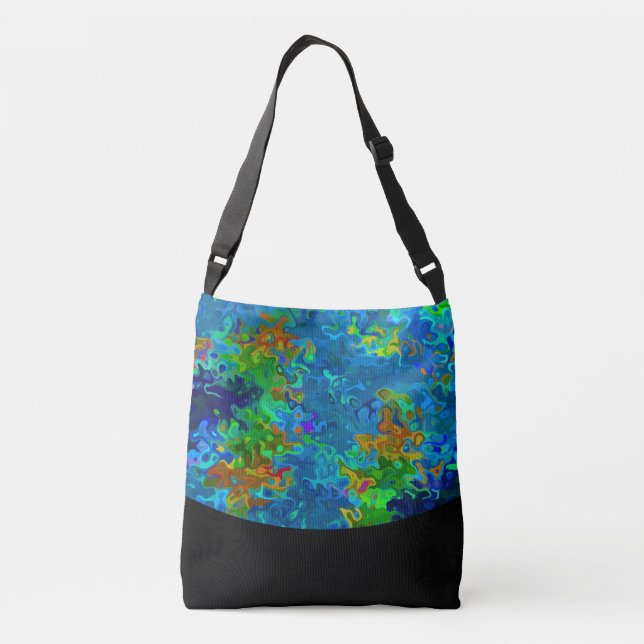 BLUE MINGLE  CROSSBODY BAG (Back)