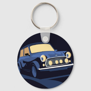 Blue Mini Key Ring