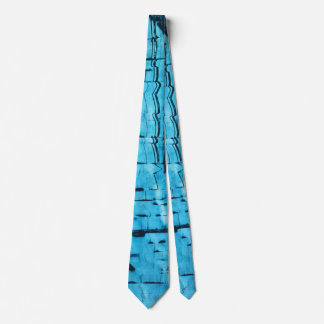 Blue Mirror Tie