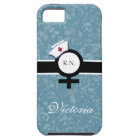 Blue Mist+Female Sign+Nurse Cap/Name