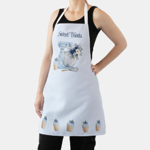 Blue Mixer Bakery Apron