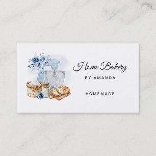 Blue Mixer Sourdough Bread Bakery  Business Card