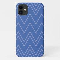 Blue, modern, simple, cool, trendy zigzag pattern