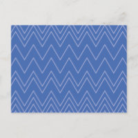 Blue, modern, simple, cool, trendy zigzag pattern