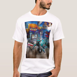 blue monkey firehouse T-Shirt