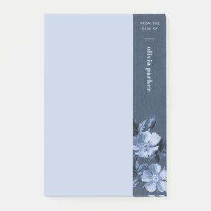 Blue Monochromatic Blooms Floral Notes