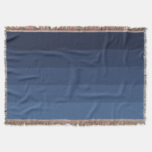 Blue Monochromatic Throw Blanket