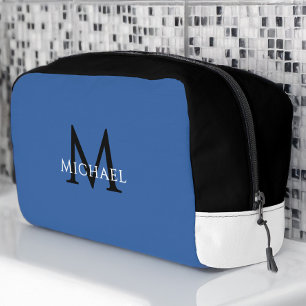 Blue Monogram – Groomsman Golf Weekend Travel Dopp Kit