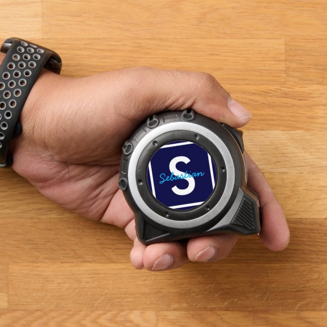 Blue Monogram Personalised 1 (Home)