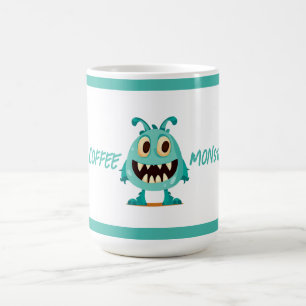 Blue/monster/kid/halloween coffee mug
