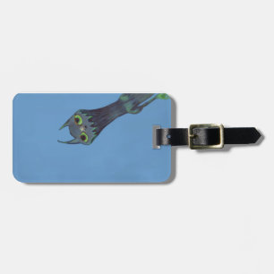 Blue Monster Luggage Tag