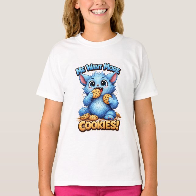 Blue Monster T-Shirt (Front)