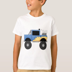 Blue Monster Truck Tshirts and Gifts