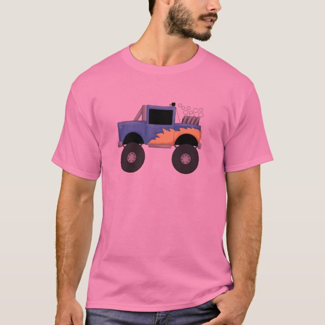 Blue Monster Truck Tshirts and Gifts (Front)