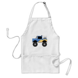 Blue Monster Truck Tshirts and Gifts Standard Apron