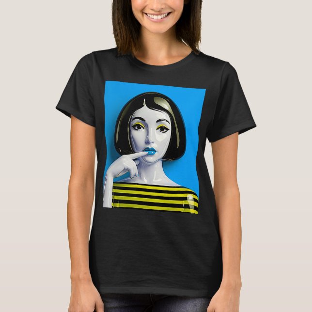Blue Mood Muse T-Shirt (Front)