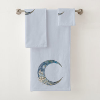Blue Moon Bathroom Towel Set
