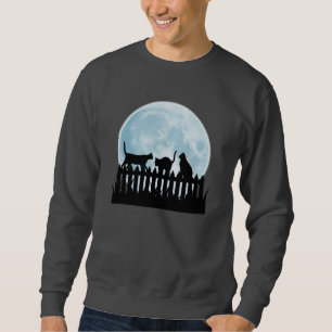 Blue Moon Cats Sweatshirt