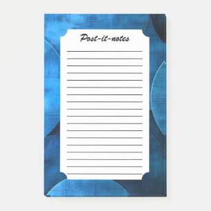 Blue Moon Circles Post-it Notes