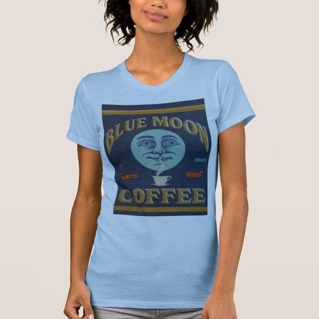 Blue Moon Coffee T-Shirt (Front)