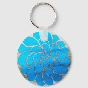 Blue Moon Design Key Ring