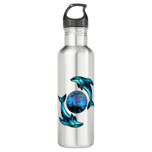 Blue Moon Dolphins 710 Ml Water Bottle