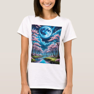 Blue Moon Fantasy Enchanted Cherry Blossom Tee