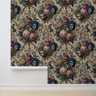 Blue Moon Grimoire – Gothic Victorian Wallpaper