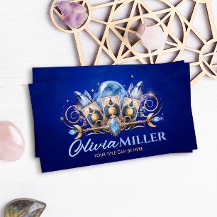 Blue Moon Magic - Oracle Cards, Ball and Crystals Business Card