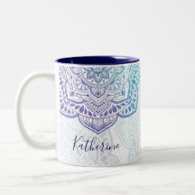 Blue Moon Mandala Mug