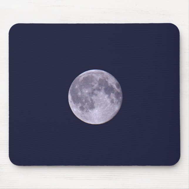 Blue Moon Mouse Pad (Front)