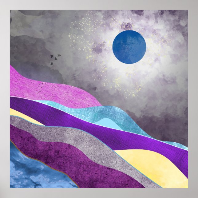 Blue Moon Poster (Front)