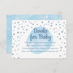 Blue Moon & Stars Books for Baby Request Enclosure