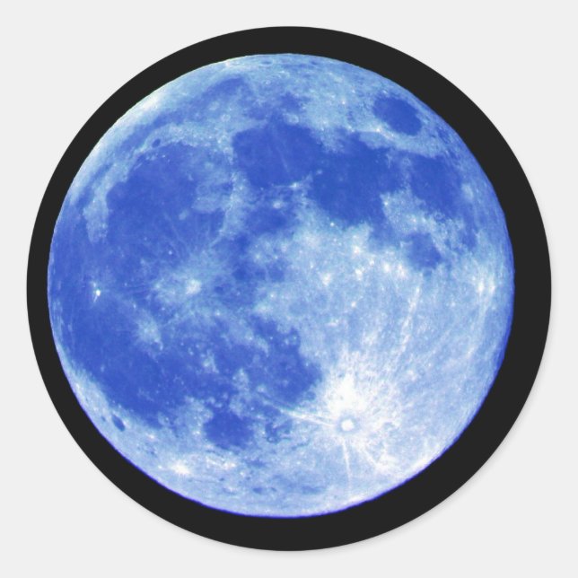 Blue Moon Sticker (Front)