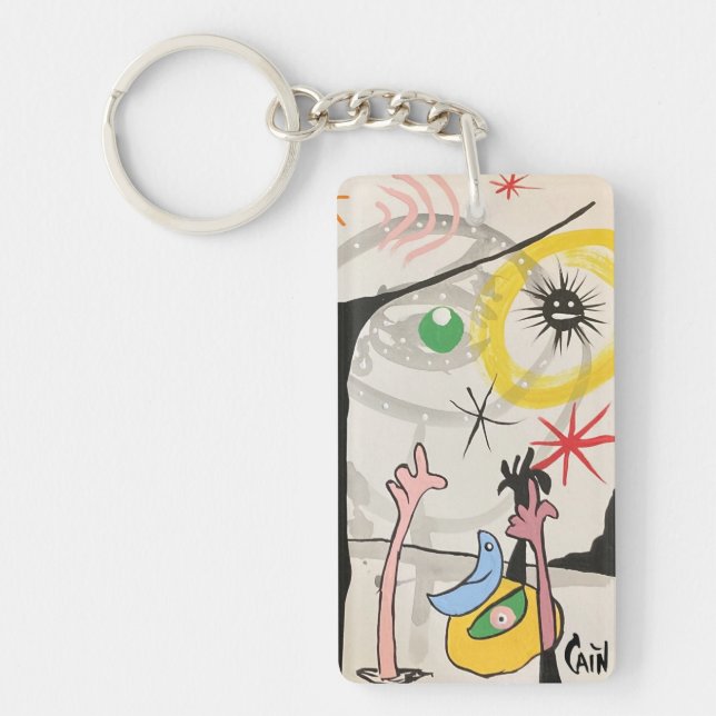 BLUE MOON TAKES A MONTH OFF KEY RING (Front)