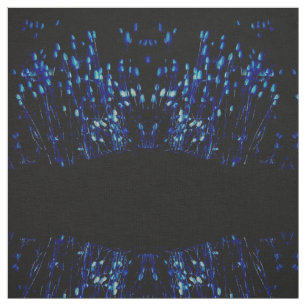Blue Moon Thistle Fabric