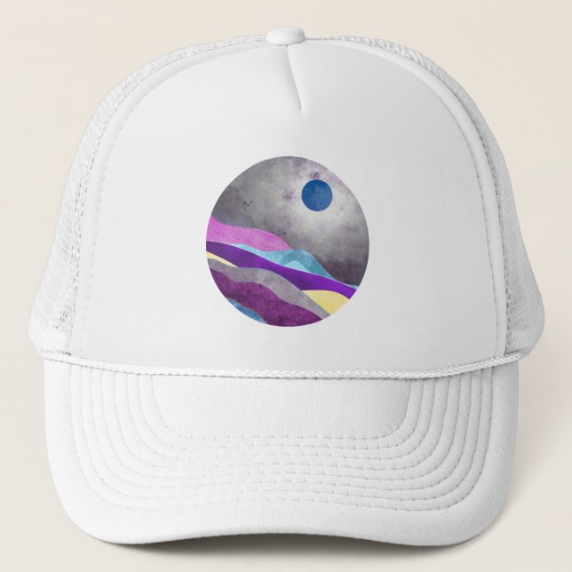 Blue Moon Trucker Hat (Front)