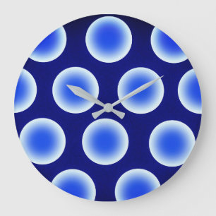 Blue Moon Wall Clock