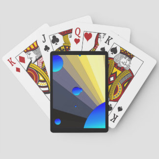 Blue Moons Colour Playing Cards