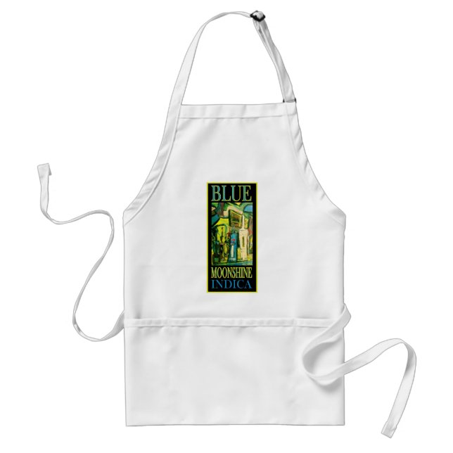 BLUE MOONSHINE INDICA STANDARD APRON (Front)